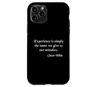 Oscar Wilde Experience Quote Case for iPhone 11 Pro