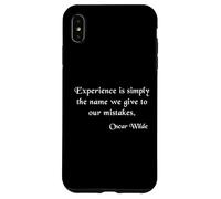 Oscar Wilde Experience Quote Case for iPhone XS Max