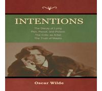 Oscar Wilde Intentions Hardcover Book Oscar Wilde Multicolor