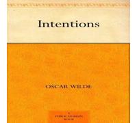 Oscar Wilde Intentions Hardcover Book Oscar Wilde Multicolor