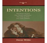Oscar Wilde Intentions Paperback Book Oscar Wilde Multicolor