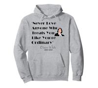Oscar Wilde Poet Never Love Anyone Who Treats You Ordinary Pullover Hoodie