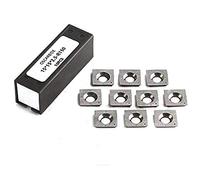 OSCARBIDE 15mm Square Carbide Inserts Cutters (15 x15 x2.5-R150) Replacement Insert Cutter 6”Radius Face for Woodworking Spiral/Helical Planer Cutter Head Wood Turning Tool 10pcs