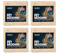 Oscars 10kg Wood Shavings Natural Small Pet Bedding - for Hamster Cage, Guinea Pig Cage, Rabbit Hutch - Soft Biodegradable Hamster Bedding, Odour Control Eco Friendly Substrate