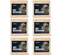 Oscars Medium Bale Small Pet Bedding - Biodegradable, Non-Scented Wood Shavings For Rabbits, Hamsters, Guinea Pigs - 15Kg