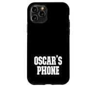 Oscar's Phone Oscar Name Personalized White Black Case for iPhone 11 Pro