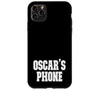 Oscar's Phone Oscar Name Personalized White Black Case for iPhone 11 Pro Max