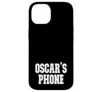 Oscar's Phone Oscar Name Personalized White Black Case for iPhone 14