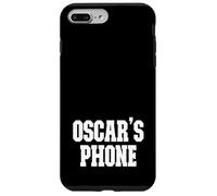 Oscar's Phone Oscar Name Personalized White Black Case for iPhone 7 Plus/8 Plus