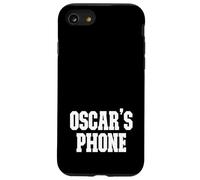 Oscar's Phone Oscar Name Personalized White Black Case for iPhone SE (2020) / 7 / 8