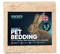 Oscars Wood Shavings Natural Small Pet Bedding, 2.5kg - Soft Animal Bedding | Soft & Biodegradable, Odour Controlling, for Hamster Cage, Guinea Pig Cage, Rabbit Hutch, Eco-Friendly Substrate