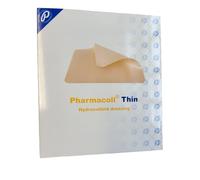 OscarTech UK Pharmacoll Thin Hydrocolloid Non-Adhesive Dressing - 5 x 7.2cm, Pack of 10, for Exuding Wounds, Pressure Ulcers, Leg Ulcers