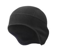 Oscenny Cycling Cap Hat,Running Cap,Under Helmet,Stretch Soft Wind-Proof for Outdoor Sports Motorcycle,ski,Football,Running Skull Cap Beanie,Men Women Autumn Winter (Black)