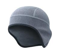 Oscenny Cycling Cap, Skull Cap, Under Helmet, Stretch Soft Wind-Proof for Outdoor Sports, Motorcycle, Ski, Football, Running Cap, Skull Cap Beanie, Men Women Autumn Winter (Grey)