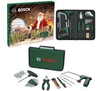 Bosch 41-Piece Hand Tool Advent Calendar 2025 (Set with Hacksaw, Screwdriver bit T-Handle, Screwdriver bits, Accessories, Marker Pencil, Multicolor Leads, Bag, Accessory Handtools)