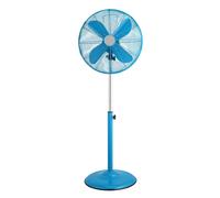 Oscillating Floor Standing Fan with 3 Speeds, Blue