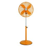 Oscillating Floor Standing Fan with 3 Speeds, Orange