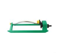 Oscillating Lawn Sprinkler with 18 Jets, Adjustable 8-15m Spray Range, 4 Watering Modes Garden Irrigation System with Cleaning Needle for Yard Farm Greenhouse