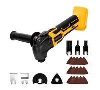 Oscillating Multi-Tool Kit Compatible with DEWALT 20V Battery,Cordless Oscillating Tools with Brushless Motor,6 Speed,22PCS Accessories,4° Oscillatio