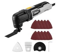 Oscillating Multi Tools 300W: DEKOPRO 3000-22000 RPM Electric Corded Multi Tool, 6-Speed Control, 3° Oscillating Tools Angle, Soft-Grip Oscillating Saw for Wood, Plastic, Metal