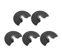 Oscillating Saw Blade 5pcs Half Round 3.5Inch Multipurpose Power Tool Accessories for Cutting Wood Plastic Metal