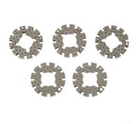 Oscillating Saw Blades Adapter, 10 Pcs Multi Power Tool Star Lock Saw Blades Adapter Universal Shank Adapter for DIY, Woodworking