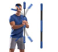 OSCILLATING SLIM Fitness Bar for Workout, Elastic Exercise Bar, Vibration Shake Weight Stick, Body Physical Therapy, Core Strength Training, Power Twister Arm, Abdominal Muscles Exercises.