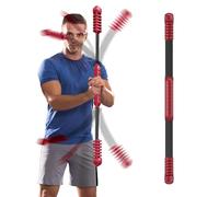 OSCILLATING SLIM Fitness Bar for Workout,Elastic Exercise Bar, Vibration Weight Stick,Body Physical Therapy,Core Strength Training,Arm Shoulder Stretch At Home Gym.