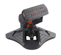 Oscillating Sprinkler Garden Sprinkler System for Lawn Yard Outdoor Plants with Connector with 16 Spray Holes Adjustable Coverage Watering Equipment(A)