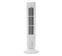Oscillating Tower Fan,Portable Air Cooler Vertical Bladeless Fan,USB Desktop Air Conditioner Fan,Mini Cooling Tower Fan,Standing Desk Fan for Office, Bedroom,Living Room (White)