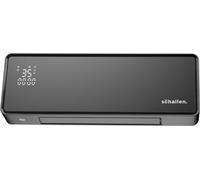 Oscillating Wall Mounted Over Door PTC Heater + LED Digital Display - Remote