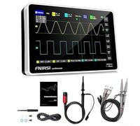 Oscilloscope Handheld, 1013D Digital Touchscreen Oscilloscope Dual Channel 100MHz Bandwidth 1GSa/s Sampling Rate 7 Inch Color Display (1013D with P4100)