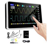 Oscilloscope Handheld, Digital Tablet Oscilloscope, Digital Oscilloscope 100MHz Bandwidth with 2 Channel, 7" Large Touchscreen, 1GSa/s Sampling Rate, 1GB Storage