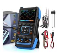 Oscilloscope Handheld Multimeter w/ 2MHz Signal Generator 3 in 1, Kethvoz Dual Channel 10MHz, 50 MSa/s, 9999 Count TRMS Digital DMM Picoscope Waveform Save for Automotive Electronics Diagnostic
