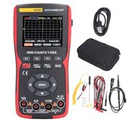 Oscilloscope Multimeter 2 in 1 Handheld Portable Digital Electrical Tester with Dual Auto Manual Waveform Test for Engineers Technicians ABS Material 42.1in Pen Line