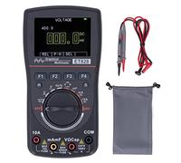 Oscilloscope Multimeter Handheld Digital 2 in 1 High Performance 1MHz Bandwidth 2.5Msps Sampling DC AC Current Voltage Diode Test for Engineers Technicians ABS 240X320 Color Screen