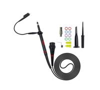 Oscilloscope Probe P7300 for 300MHz Bandwidth, 1X/10X Attenuation with Adjustable Capacitance, BNC Connector, Compatible with Digital and Handheld Oscilloscopes