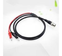 Oscilloscope Test Line Cable BNC to Dual Q9 Probe and Power Line for Consistent Signal Transmission (clip cable)