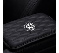 OscitY Car Leather Centre Armrest pad, For Alfa Romeo Alfa Alfetta Spider Brera Matta Mito Stelvio Giulia Center Console Arm Rest Cover Anti-Slip Waterproof Protector Decoration Accessories