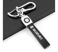 OscitY Car Leather Keychain Key Rings,For Suzuki Alto HA GF K-Series Kei Lapin Twin Celerio Basic Keyring Replacement Rotatable Anti Lost Detachable Fashion Gift Family Present,A-F
