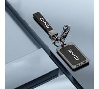 OscitY Car Zinc alloy Key Shells,For BYD Han EV Qin Song pro NFC Han DM Key Cover Remote Case water proof Anti-scratch dust-proof protective Accessories,A/Black-gun color