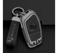 OscitY Car Zinc alloy Key Shells,For MG MG6 5 MG EZS 6pro ZS HS Key Cover Remote Case water proof Anti-scratch dust-proof protective Accessories,A/Black-gun color