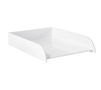 OSCO High Gloss Letter Tray White, white