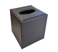 OSCO Faux Leather Tissue Box - Brown