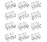 Osco Clear Acrylic Business Card Holder (Pack of 12), ABCH1 (12 Pack)