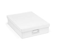 OSCO Faux Leather A4 Box - White