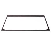 OSCO Faux Leather Demy Desk Mat 59 × 47 cm, Stain-Resistant Wipe-Clean Surface, Includes 10 Sheets 80 GSM White Paper, Soft Felt Underside for Desk Protection, Brown