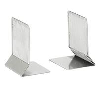 Osco Mesh Bookends - Silver (Pack of 2), MBE 1 SILVER