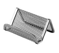 OSCO Wiremesh Name Card Holder | Business Card Stand | Display | Desk or Showroom | H4.5 x W9.5 x D7.5 cm |