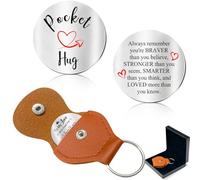 Oscolewis Personalised Pocket Hug Custom Photo/Logo/Text Challenge Coin to My Brother Mother Anniversary Wedding Valentine'S Hug Token Gifts Appreciation Coin Bulk Style5